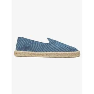 NEW OAS unisex wavy terry espadrilles in blue